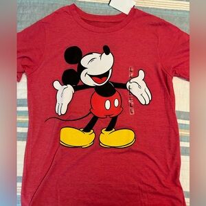 Red Mickey Mouse shirt - size Large (L) NWT Bundles Welcome